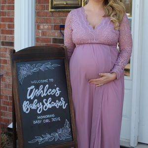 Maternity event dress